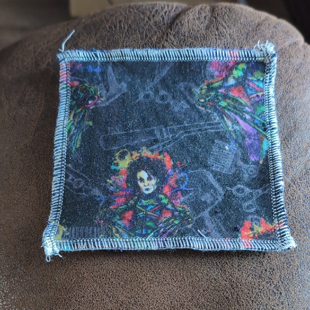 🍁Edward Scissorhands 5x5 Washcloth